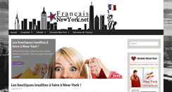 Desktop Screenshot of francaisnewyork.net